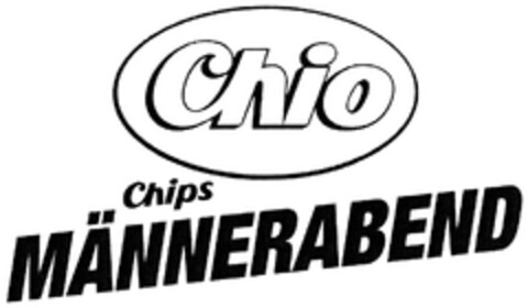 Chio Chips MÄNNERABEND Logo (DPMA, 27.06.2013)