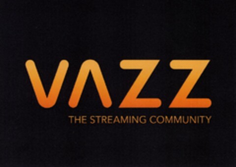 VAZZ THE STREAMING COMMUNITY Logo (DPMA, 28.11.2013)