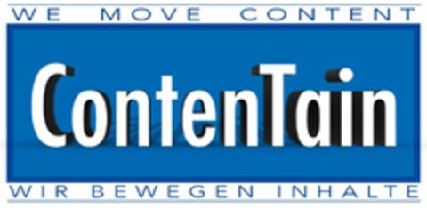 ContenTain WE MOVE CONTENT WIR BEWEGEN INHALTE Logo (DPMA, 15.09.2014)