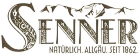 SENNER NATÜRLICH.ALLGÄU.SEIT 1862. Logo (DPMA, 20.05.2015)