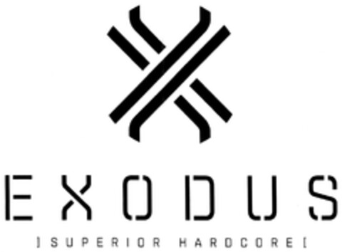 EXODUS SUPERIOR HARDCORE Logo (DPMA, 05.11.2015)