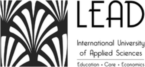 LEAD International University of Applied Sciences Education · Care · Economics Logo (DPMA, 12/01/2015)