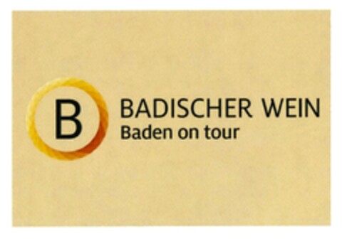 B BADISCHER WEIN Baden on tour Logo (DPMA, 02.05.2017)