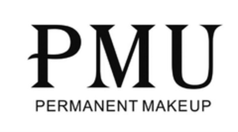 PMU PERMANENT MAKEUP Logo (DPMA, 20.01.2017)