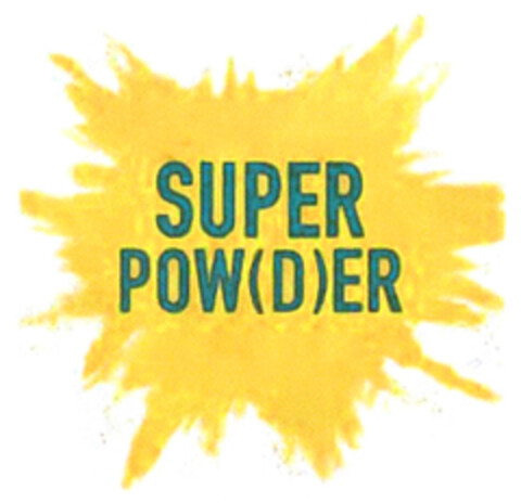 SUPER POW(D)ER Logo (DPMA, 17.10.2020)