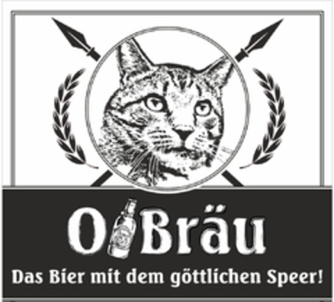 O Bräu Das Bier mit dem göttlichen Speer! Logo (DPMA, 02.09.2020)