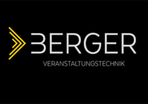 BERGER VERANSTALTUNGSTECHNIK Logo (DPMA, 30.08.2020)