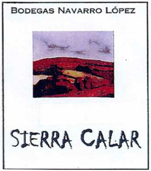 BODEGAS NAVARRO LOPEZ SIERRA CALAR Logo (DPMA, 02.12.2002)