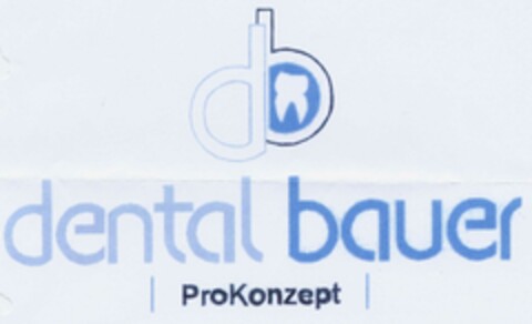 db dental bauer ProKonzept Logo (DPMA, 06.11.2002)