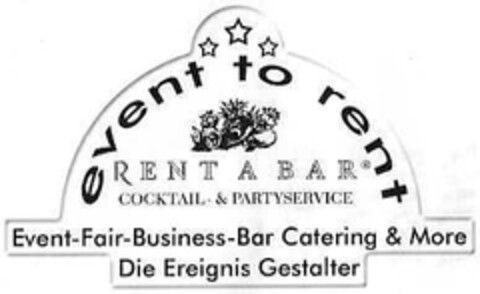 event to rent Logo (DPMA, 17.01.2003)