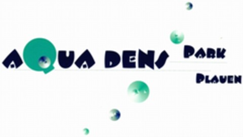 AQUA DENS PARK PLAUEN Logo (DPMA, 13.06.2003)