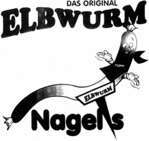 DAS ORIGINAL ELBWURM Nagels Logo (DPMA, 29.01.2004)