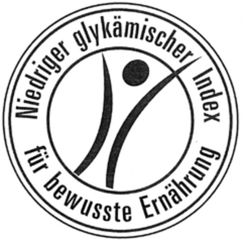 Niedriger glykämischer Index für bewusste Ernährung Logo (DPMA, 12/21/2005)