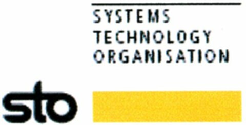 sto SYSTEMS TECHNOLOGY ORGANISATION Logo (DPMA, 20.03.2006)