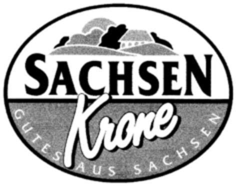 SACHSEN Krone GUTES AUS SACHSEN Logo (DPMA, 23.12.1994)