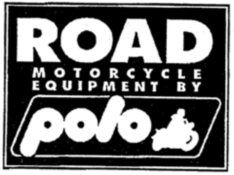 ROAD MOTORCYCLE EQUIPMENT BY polo Logo (DPMA, 06/19/1997)