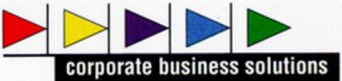 corporate business solutions Logo (DPMA, 17.06.1997)