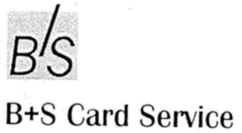 B+S Card Service Logo (DPMA, 16.02.1999)