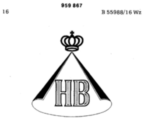 HB Logo (DPMA, 24.04.1976)