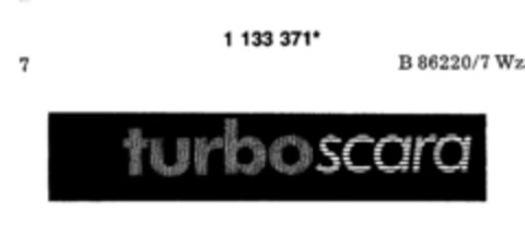turboscara Logo (DPMA, 23.12.1988)