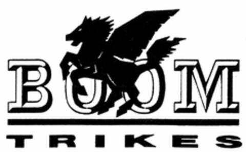 BOOM TRIKES Logo (DPMA, 01/21/1993)