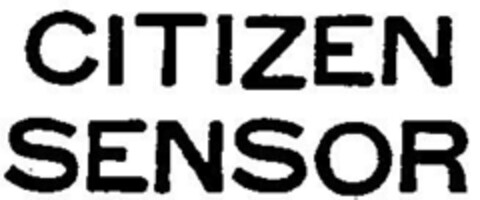 CITIZEN SENSOR Logo (DPMA, 23.12.1988)