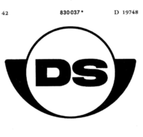 DS Logo (DPMA, 06.05.1966)