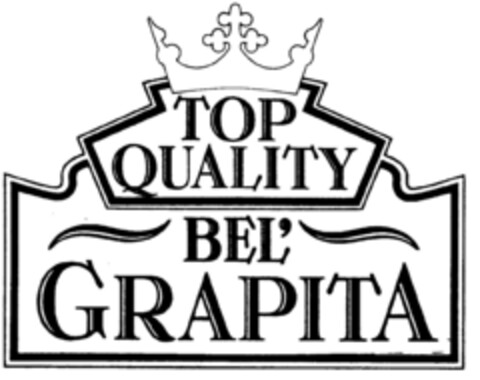 TOP QUALITY BEL GRAPITA Logo (DPMA, 30.07.1987)