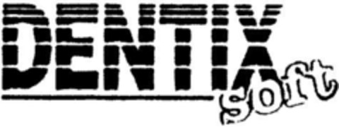 DENTIX SOFT Logo (DPMA, 03.05.1990)