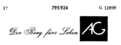 Der Ring fürs Leben AG Logo (DPMA, 11/13/1963)