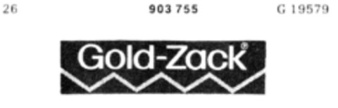 Gold-Zack Logo (DPMA, 07.03.1970)