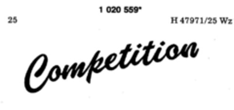 Competition Logo (DPMA, 18.09.1980)