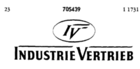 IV INDUSTRIE VERTRIEB Logo (DPMA, 29.06.1956)