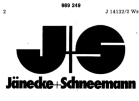 J+S Jänecke+Schneemann Logo (DPMA, 30.06.1978)