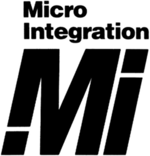 Micro Integration Logo (DPMA, 12.11.1991)
