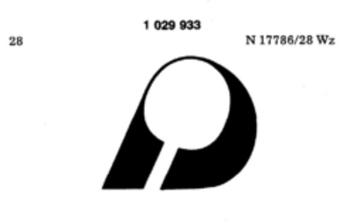 1029933 Logo (DPMA, 08/29/1981)