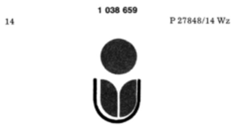 1038659 Logo (DPMA, 09.12.1980)