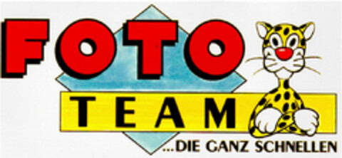 FOTO TEAM ...DIE GANZ SCHNELLEN Logo (DPMA, 15.12.1988)