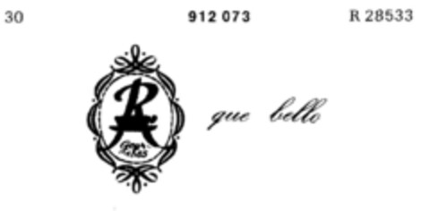 que bello Logo (DPMA, 02/05/1972)