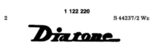 Diatone Logo (DPMA, 19.12.1986)