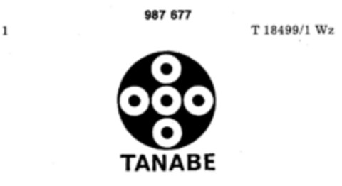 TANABE Logo (DPMA, 20.04.1978)