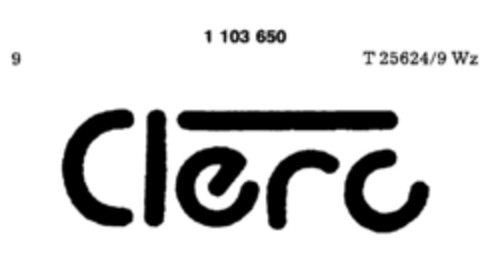 Clerc Logo (DPMA, 06/20/1986)