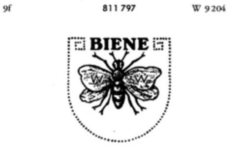 BIENE WW Logo (DPMA, 12.12.1957)