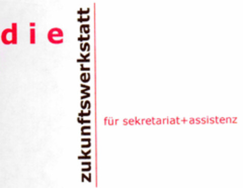 die zukunftswerkstatt für sekretariat+assistenz Logo (DPMA, 05/12/2000)