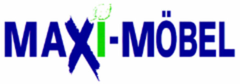 MAXI-MÖBEL Logo (DPMA, 24.07.2000)