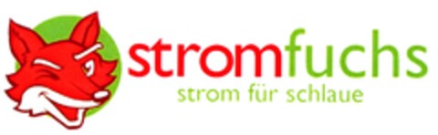 stromfuchs strom für schlaue Logo (DPMA, 02/20/2008)