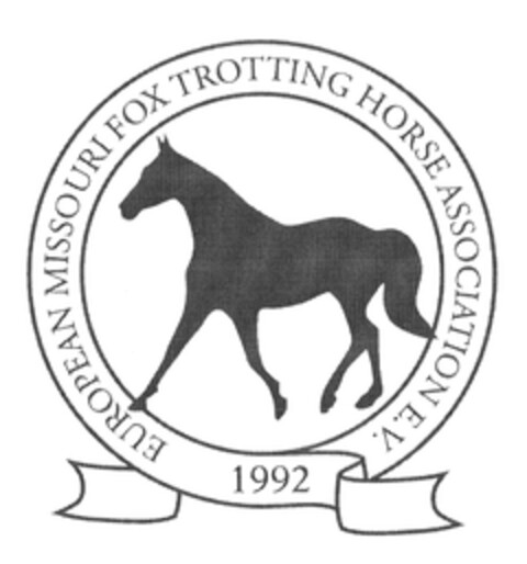 EUROPEAN MISSOURI FOX TROTTING HORSE ASSOCIATION E.V. Logo (DPMA, 08.12.2009)