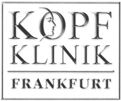 KOPF KLINIK FRANKFURT Logo (DPMA, 15.04.2011)