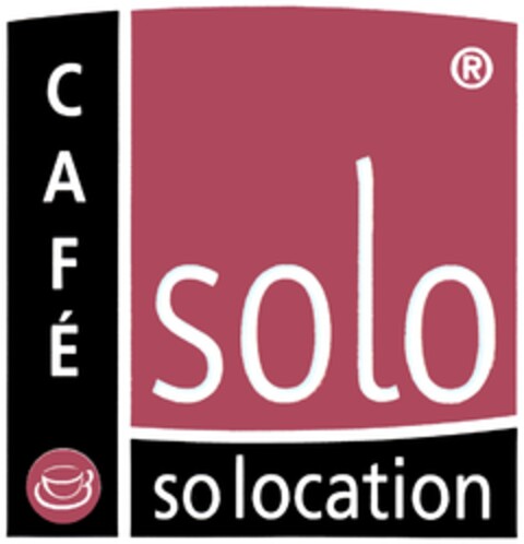 CAFÉ solo so location Logo (DPMA, 10.08.2011)