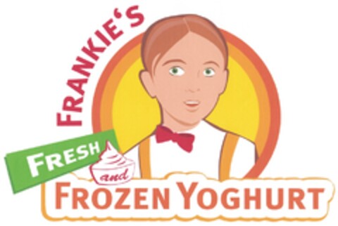 FRANKIE`S FRESH and FROZEN YOGHURT Logo (DPMA, 25.01.2012)